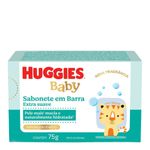 SABONETE HUGGIES BABY EXTRA SUAVE 75G
