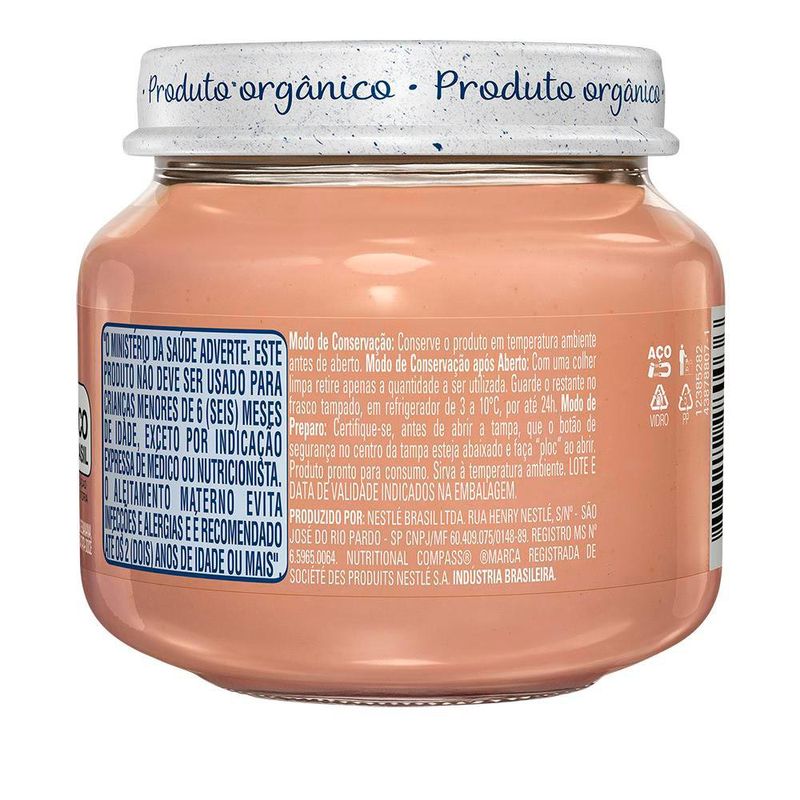 PAPINHA NESTLE ORGANICA GOIABA E BANANA 120G