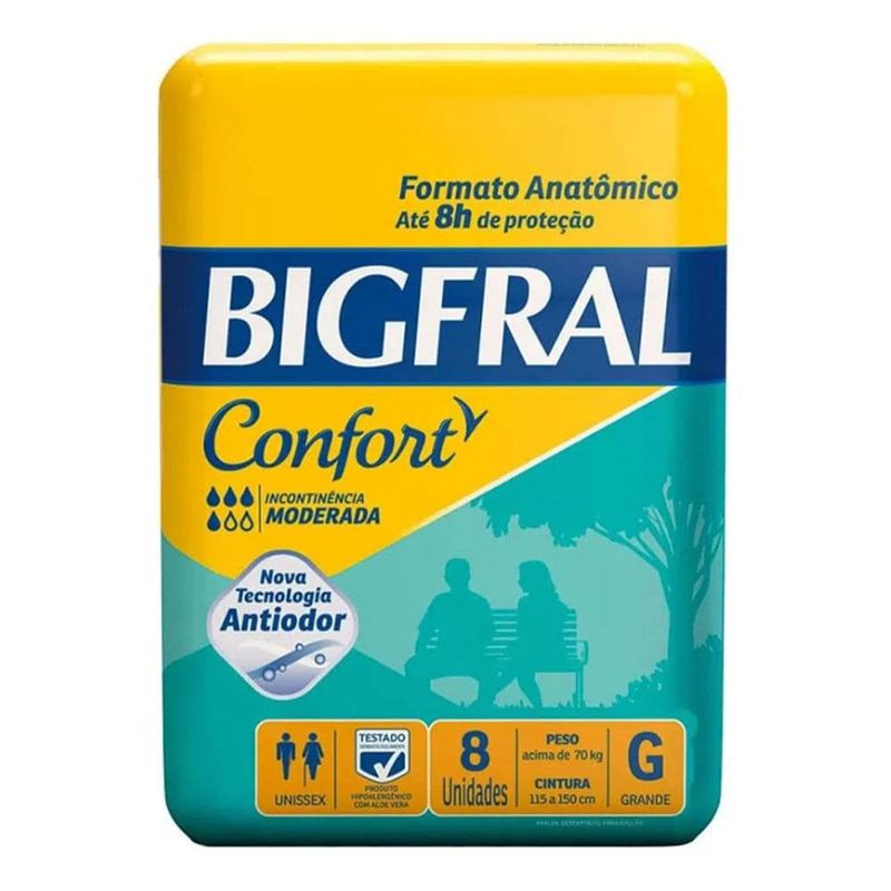 FRALDA BIGFRAL GERIATRICA G 8UN