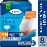 ROUPA INTIMA DESCARTAVEL TENA DERMACARE P/M 8UN