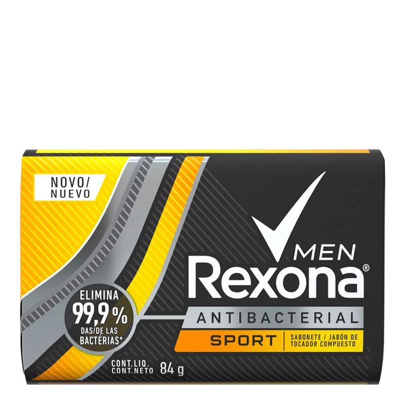 SABONETE REXONA MEN ANTIBACTERIAL SPORT 84G