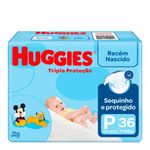 FRALDA TURMA MONICA TRIPLA PROTEÇAO P 36UN