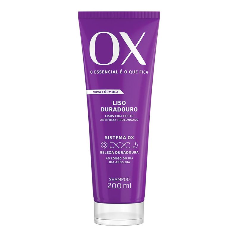 SHAMPOO OX FIBERS LISO ABSOLUTO 200ML