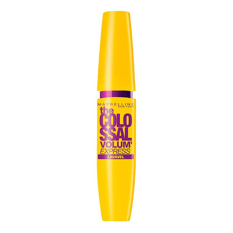 MASCARA PARA CILIOS MAYBELLINE COLOSSAL LAVAVEL PRETA 9,2ML