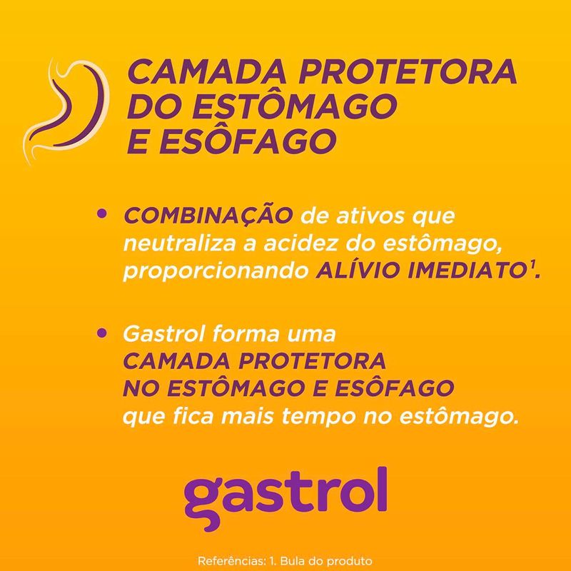 GASTROL LIMAO EFERVESCENTE 1ENVELOPE 5G