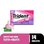 TRIDENT TUTTI FRUTTI 14UN