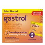 GASTROL ABACAXI EFERVESCENTE 6ENVELOPE 5G
