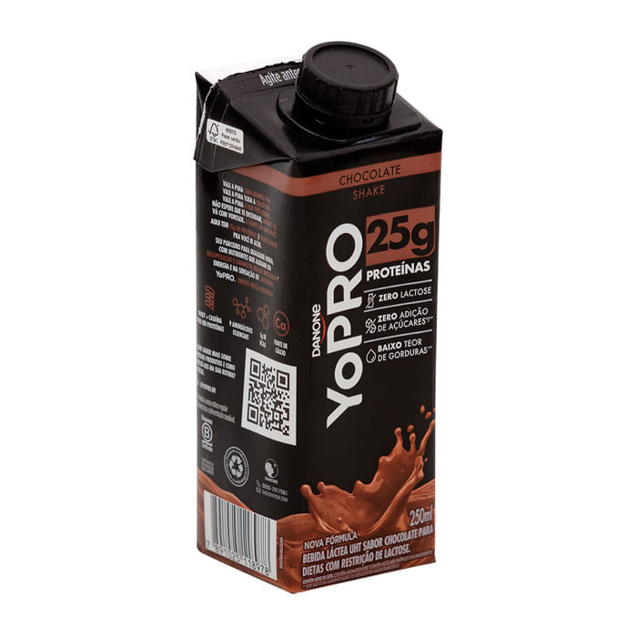 YOPRO BEBIDA LACTEA DANONE CHOCOLATE 250ML