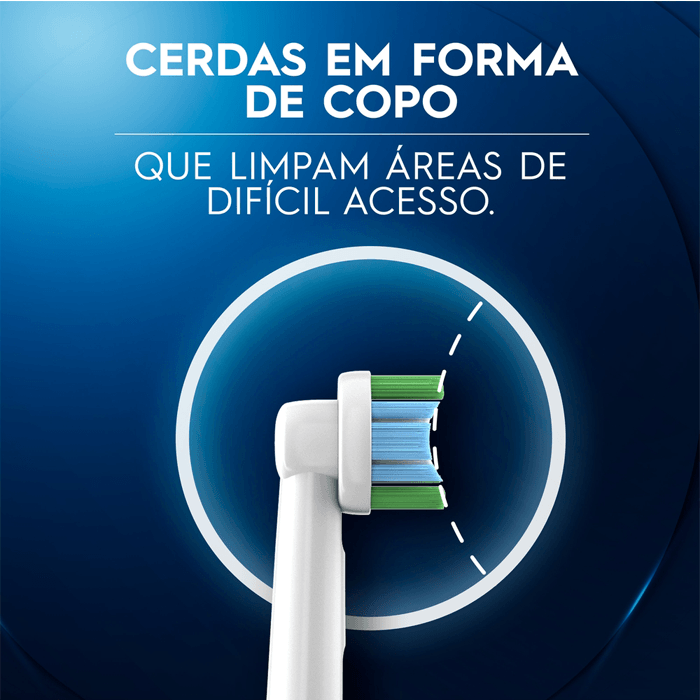 REFIL ESCOVA DENTAL ELETRICA ORAL B PRO PRECISION CLEAN C/4