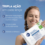 NIVEA LENÇO DE LIMPEZA E DEMAQUILANTE 3EM1 AÇAO REFRESCANTE