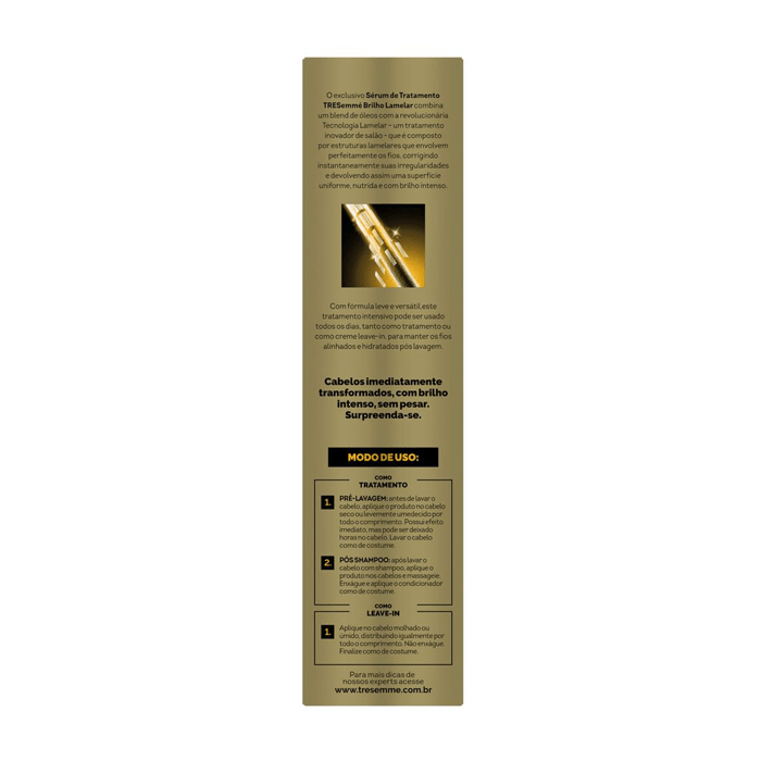 TRESEMME SERUM BRILHO LAMELAR 170ML
