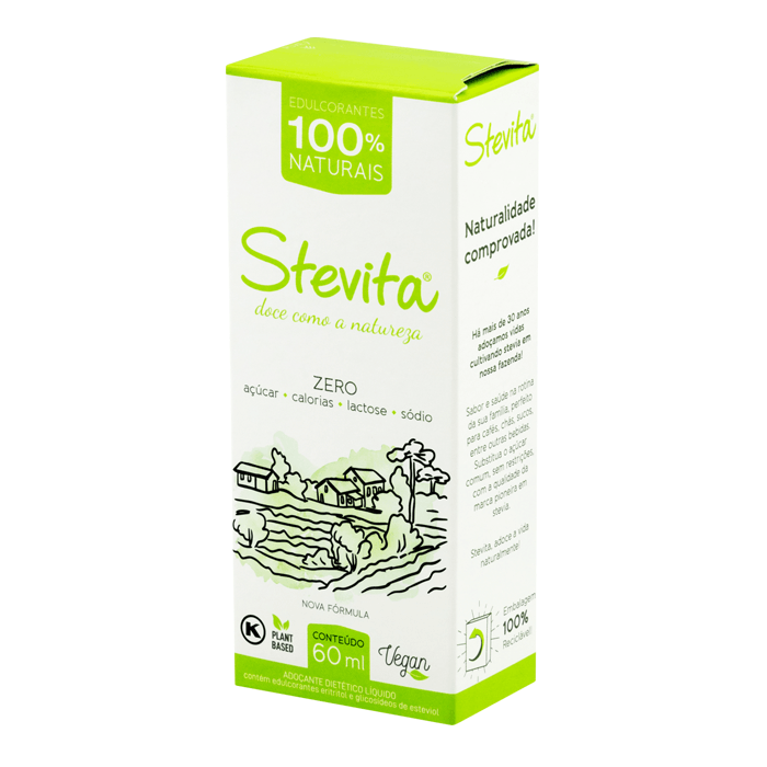 ADOÇANTE STEVITA VEGAN 60ML