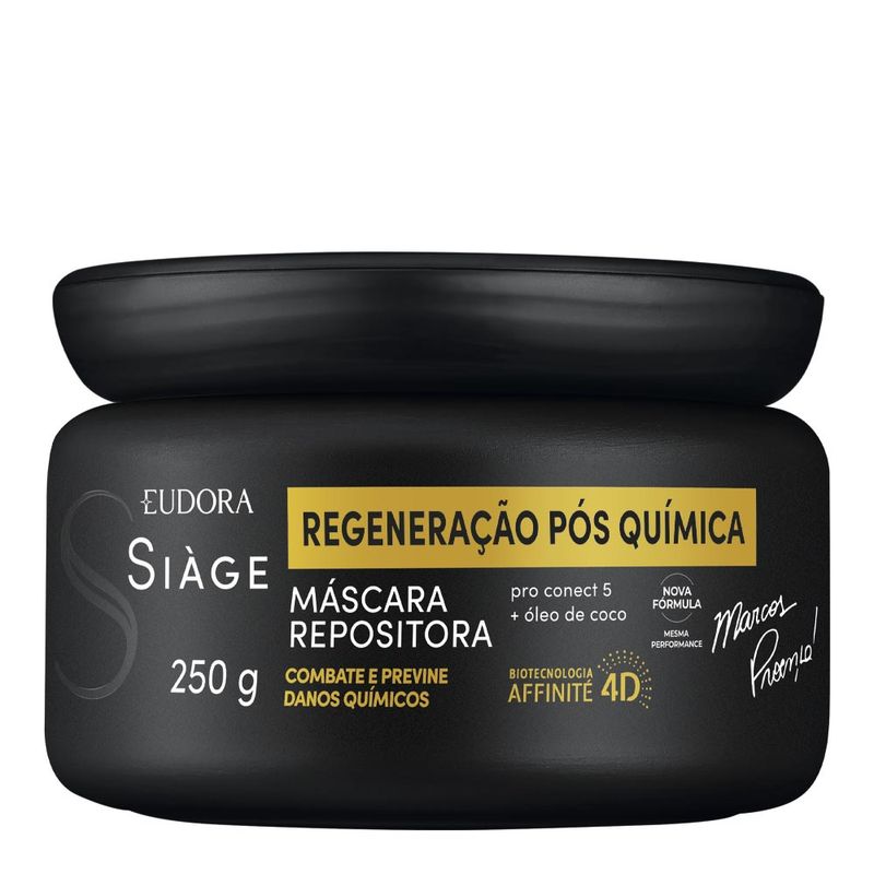 EUDORA SIAGE MASCARA REGENERAÇAO POS QUIMICA 250G