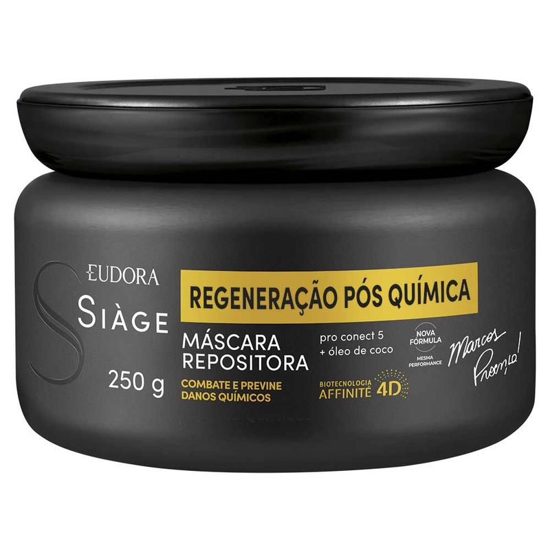 EUDORA SIAGE MASCARA REGENERAÇAO POS QUIMICA 250G