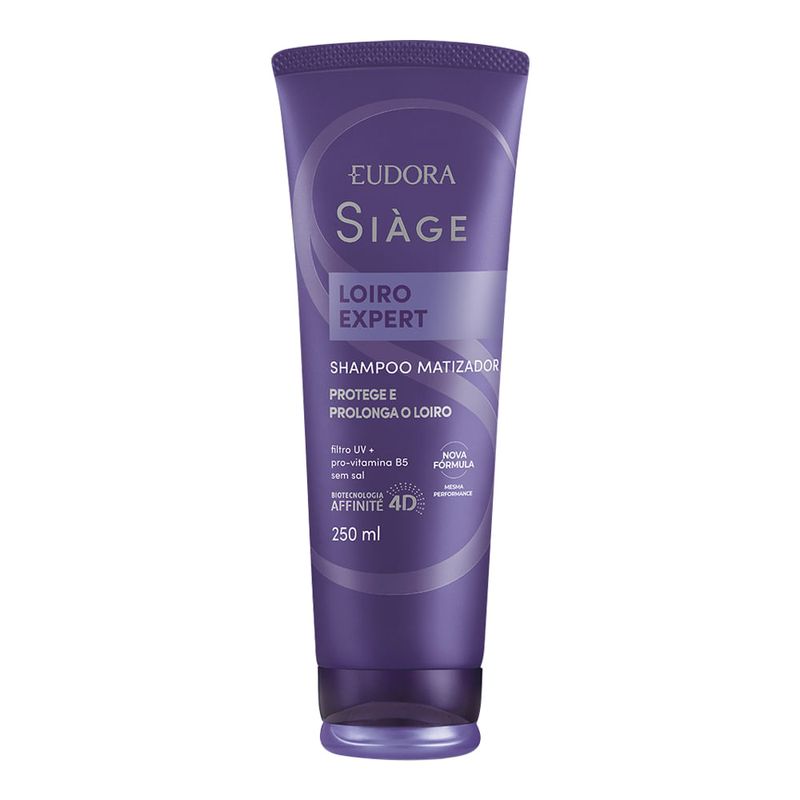 EUDORA SIAGE SHAMPOO DESAMARELADOR LOIRO EXPERT 250ML