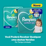 FRALDA PAMPERS CONFORT SEC XG 34UN