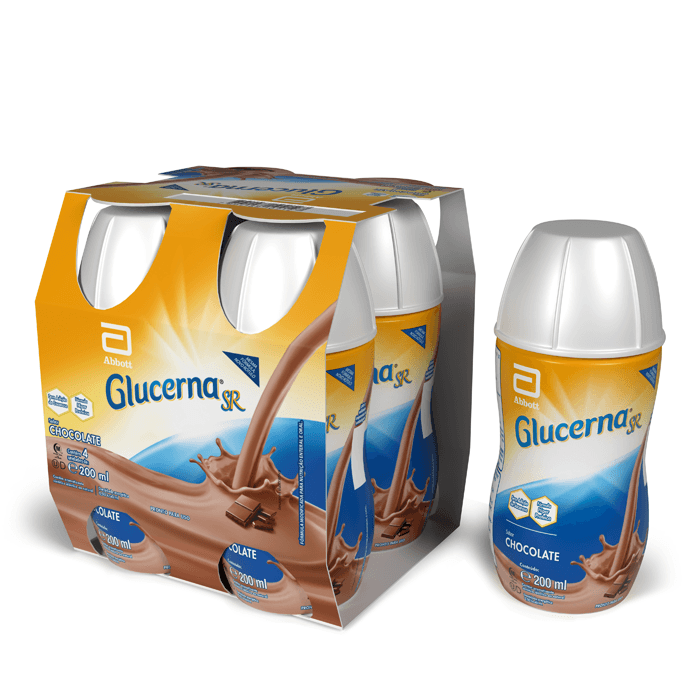 GLUCERNA SR CHOCOLATE 200ML 4UN