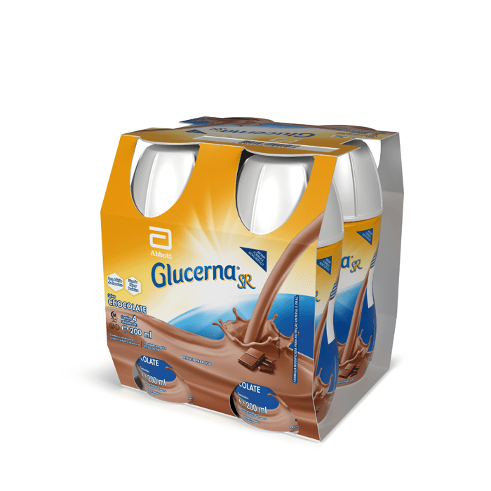 GLUCERNA SR CHOCOLATE 200ML 4UN
