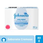 SABONETE JOHNSONS BABY ORIGINAL PELE DELICADA 80G