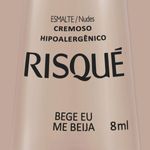 ESMALTE RISQUE BEGE EU ME BEIJA CREMOSO