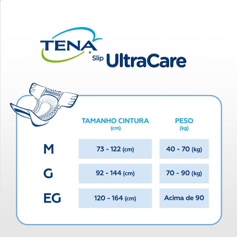 FRALDA TENA SLIP GERIATRICA G LEVE8 PAGUE7