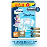 FRALDA TENA SLIP GERIATRICA M LEVE8 PAGUE7