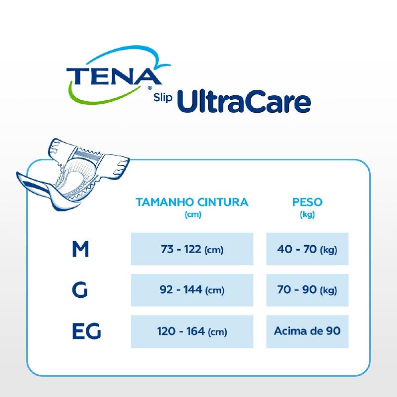 FRALDA TENA SLIP GERIATRICA M LEVE8 PAGUE7