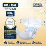 FRALDA BIGFRAL DERMAPLUS M 18UN