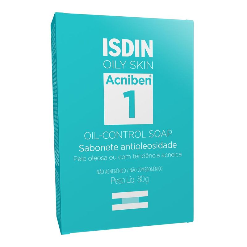 ISDIN ACNIBEN SABONETE OIL CONTROL 80G