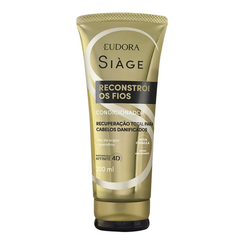 EUDORA SIAGE CONDICIONADOR RECONSTROI OS FIOS 200ML