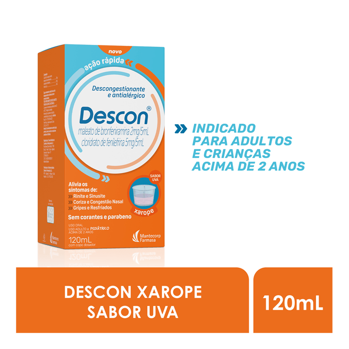 DESCON XAROPE 120ML