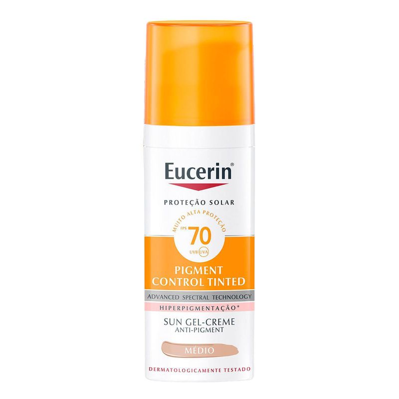 EUCERIN PROT SOLAR PIGMENT CONTROL FLUIDO FPS70 MEDIO 50G