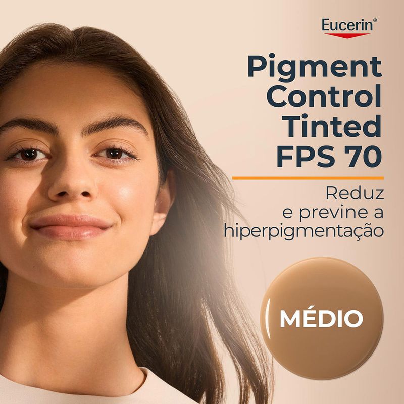 EUCERIN PROT SOLAR PIGMENT CONTROL FLUIDO FPS70 MEDIO 50G