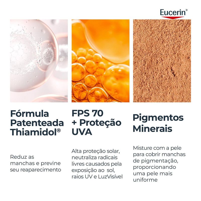 EUCERIN PROT SOLAR PIGMENT CONTROL FLUIDO FPS70 MEDIO 50G