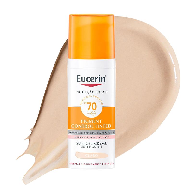 EUCERIN PROT SOLAR PIGMENT CONTROL FLUIDO FPS70 CLARO 50G