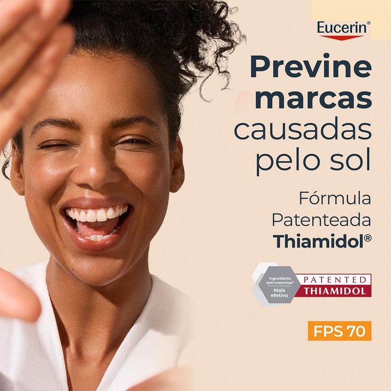 EUCERIN PROT SOLAR PIGMENT CONTROL FLUIDO FPS70 CLARO 50G