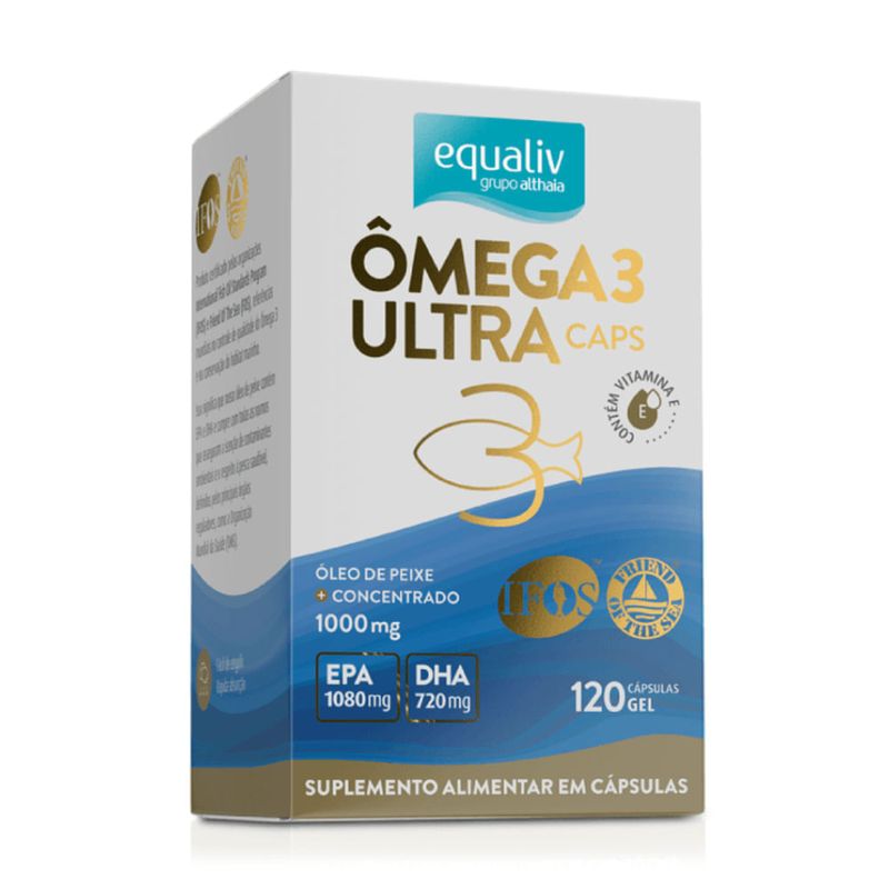 EQUALIV OMEGA 3 ULTRA CONCENTRADO 1000MG 120CAP