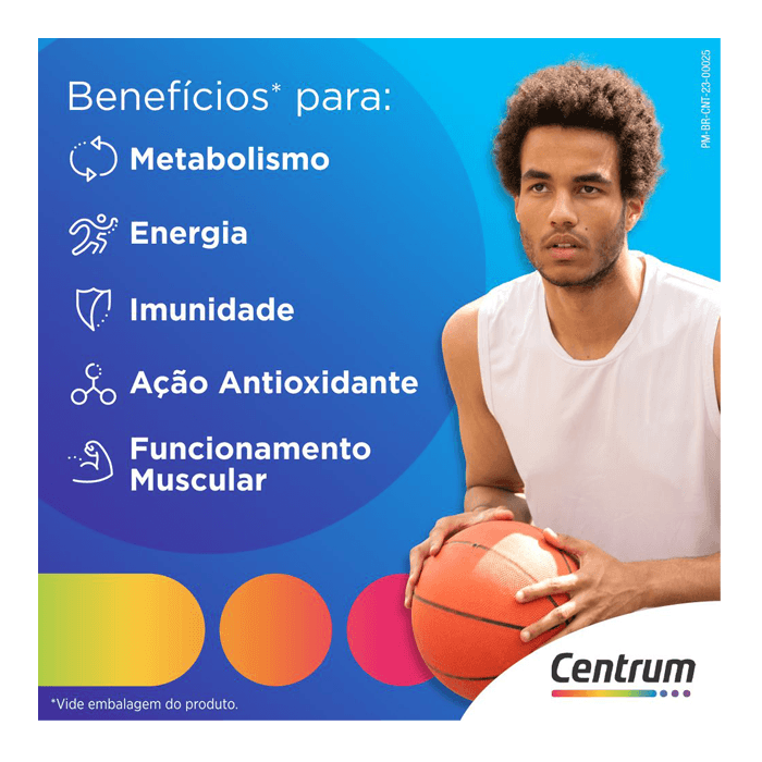 KIT CENTRUM ESSENCIALS HOMEM 60+30CPR