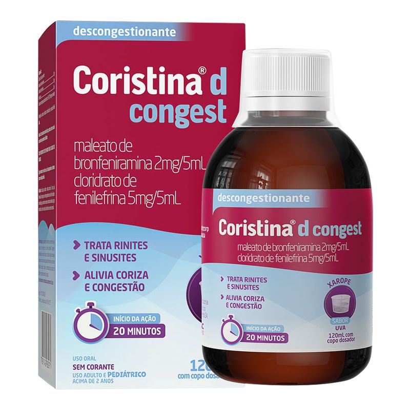 CORISTINA D CONGEST 120ML