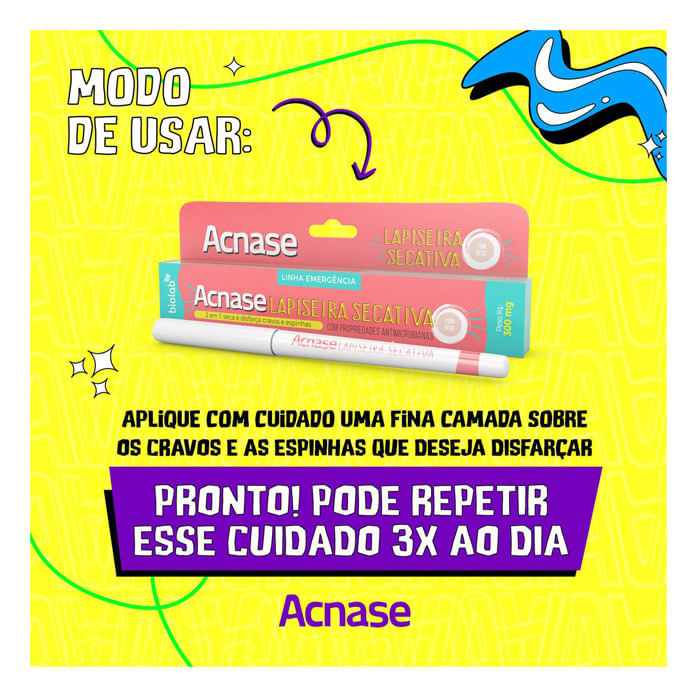 ACNASE LAPISEIRA SECATIVA MARROM 0,3G