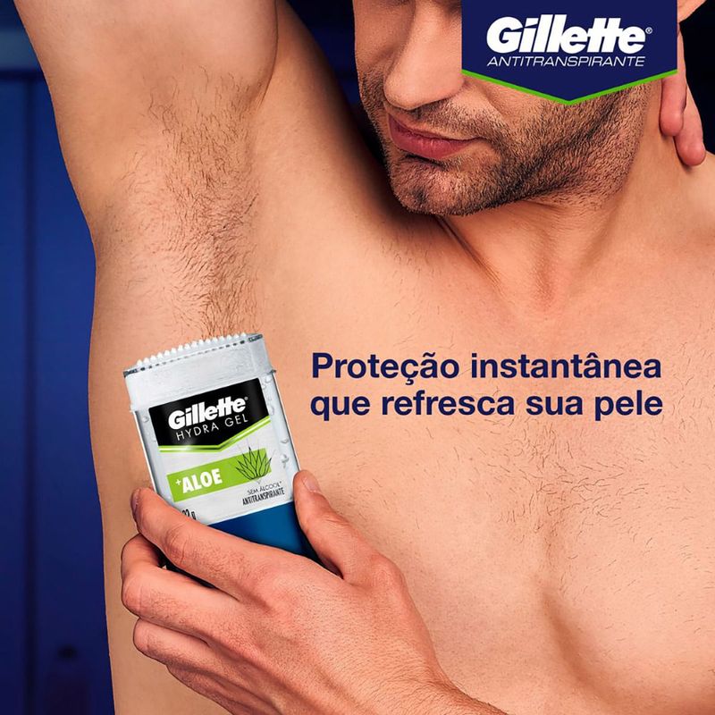 DESODORANTE GILLETTE HYDRA GEL ALOE 82G