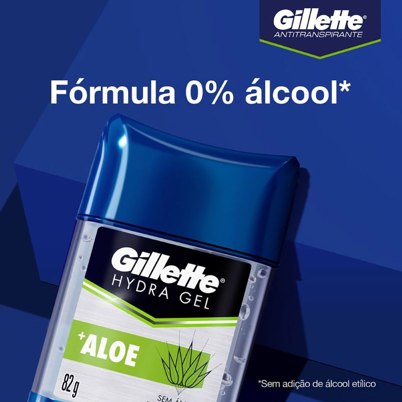DESODORANTE GILLETTE HYDRA GEL ALOE 82G
