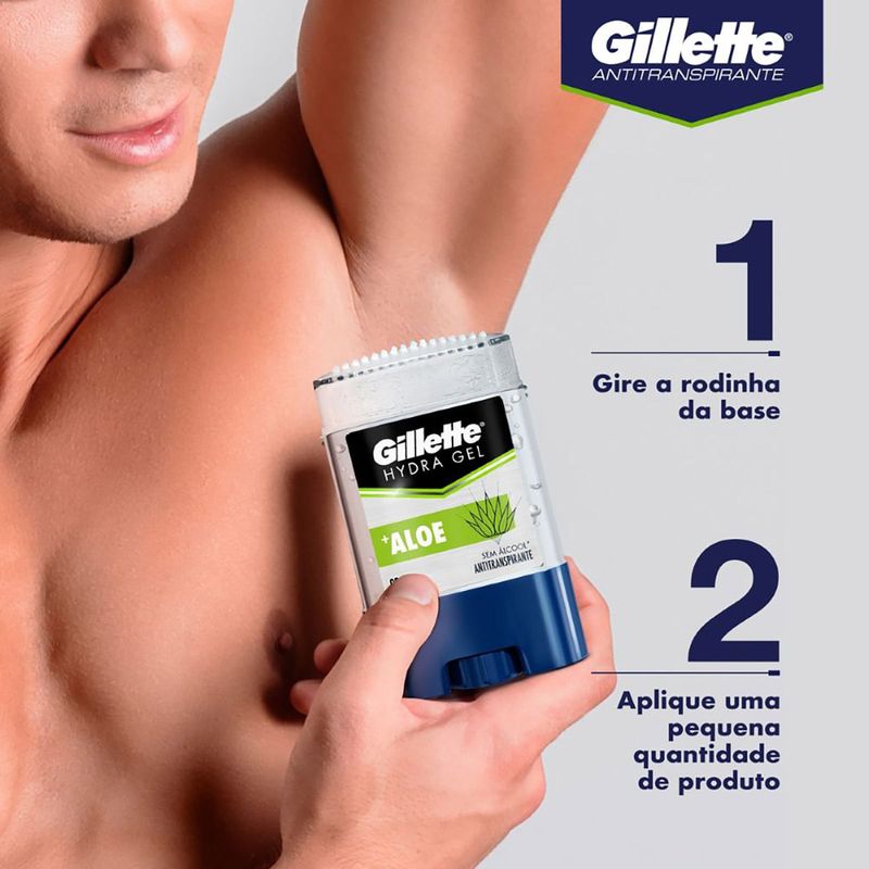 DESODORANTE GILLETTE HYDRA GEL ALOE 82G