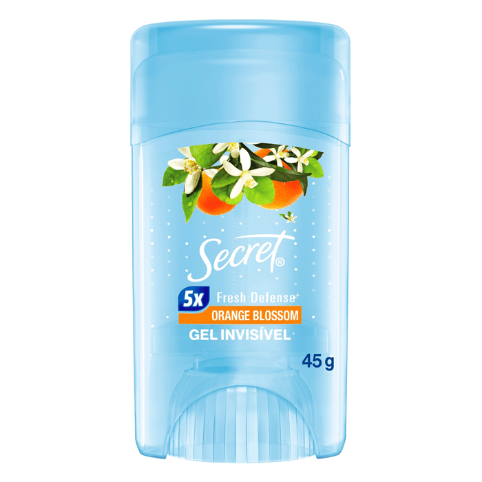 DESODORANTE SECRET GILLETTE ORANGE GEL 45G