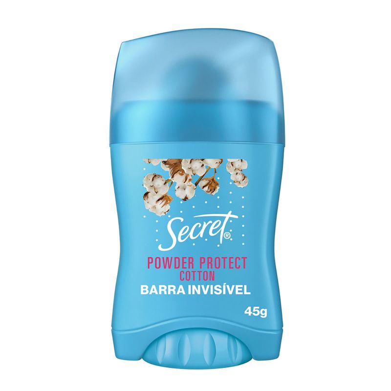 DESODORANTE SECRET GILLETTE STICK COTTON 45G