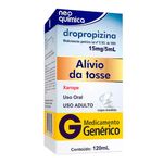 DROPROPIZINA NEO 3MG/ML XAROPE ADULTO 120ML GEN