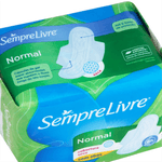 ABSORVENTE SEMPRE LIVRE NORMAL COBERTURA SECA COM ABAS 8UN