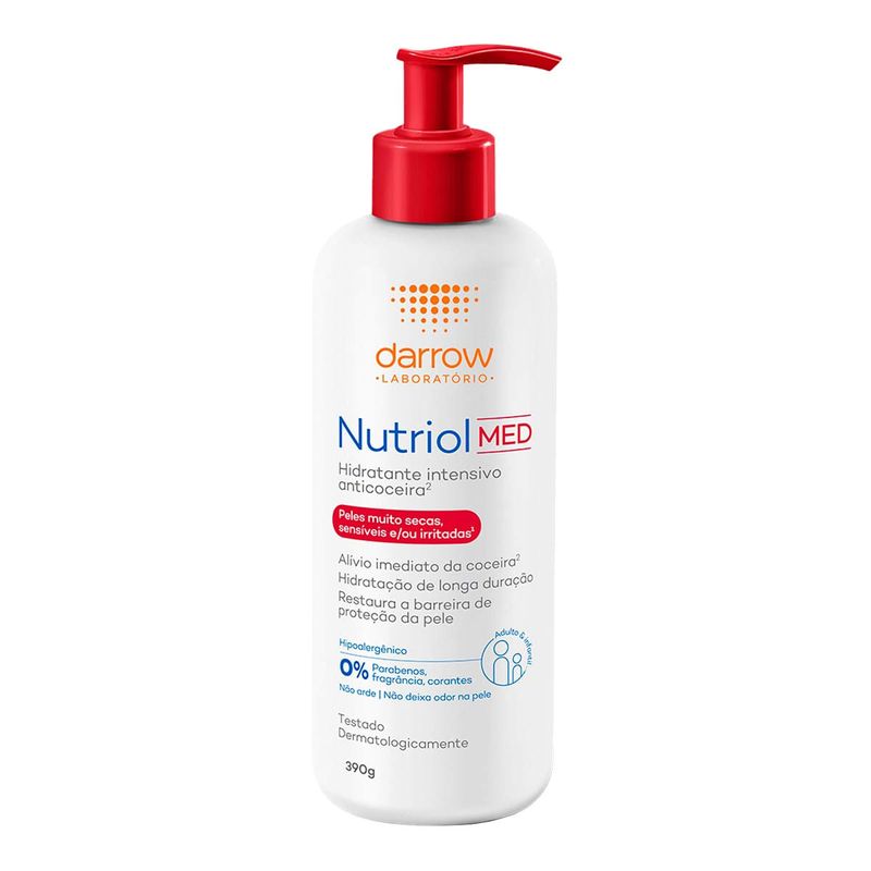 NUTRIOL MED HIDRATANTE INTENSIVO ANTICOCEIRA 390G