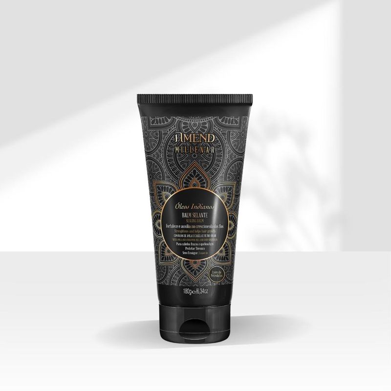 BALM SELANTE CAPILAR AMEND MILLENAR OLEOS INDIANOS 180G