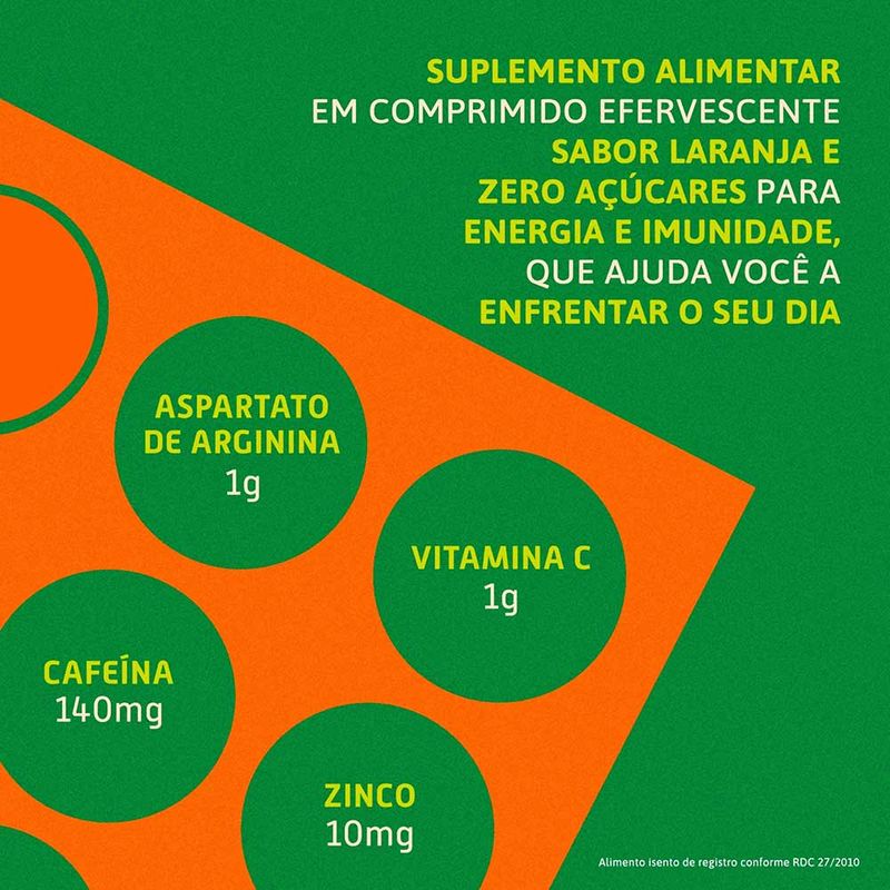 BENEGRIPE IMUNO ENERGY EFERVESCENTE 20CPR